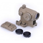 Коллиматорный прицел AIM-O T1 RED DOT W/ QD MOUNT & LOW MOUNT - DE AO5029-DE